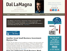 Tablet Screenshot of dallamagna.com